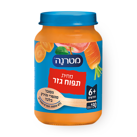 מטרנה מחית תפוח גזר