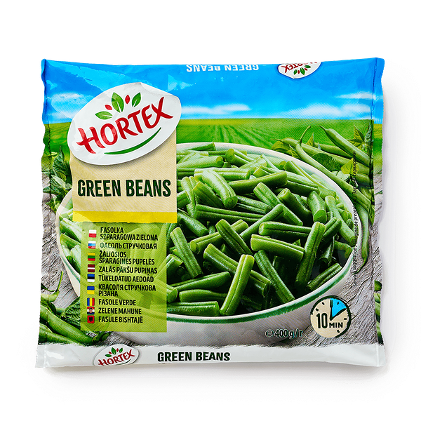 Фасоль стручковая резаная Hortex