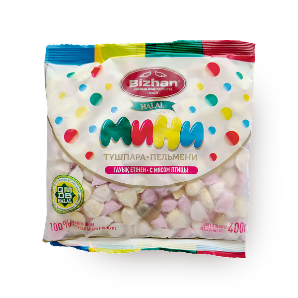 Пельмени мини с мясом птицы «Бижан»