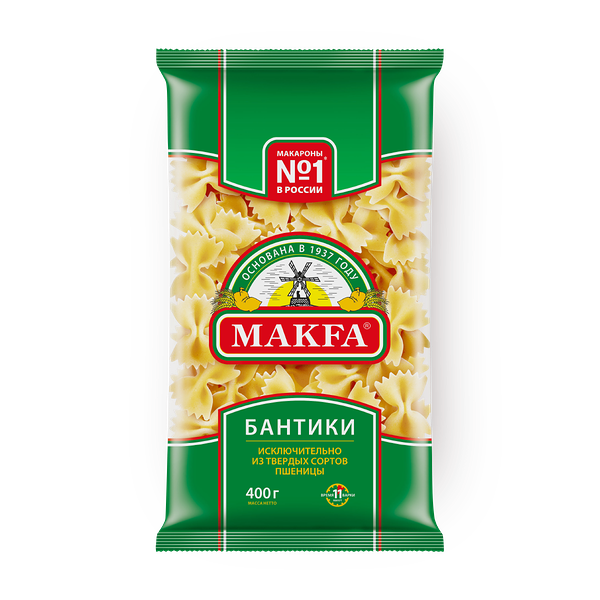 Макароны Бантики Makfa
