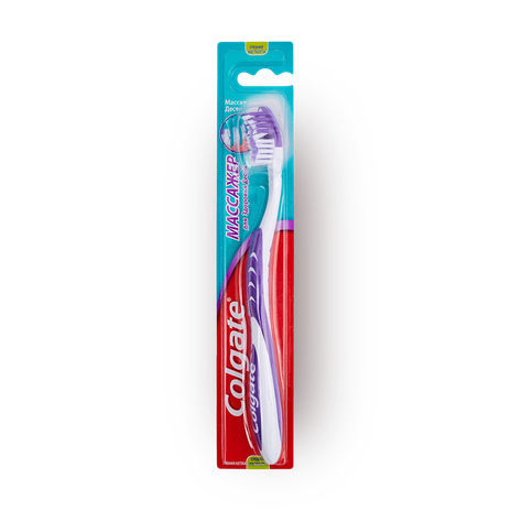 Зубная щетка Colgate Massager средняя жесткость
