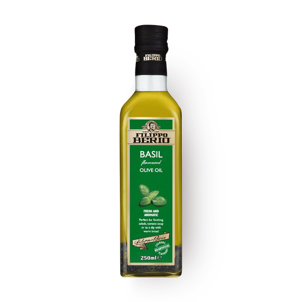 Масло оливковое Basil Filippo Berio с базиликом
