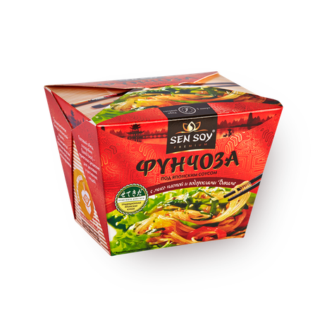 Фунчоза Sen Soy под японским соусом терияки