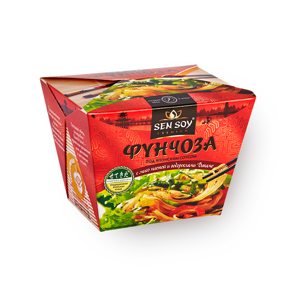 Фунчоза Sen Soy под японским соусом терияки