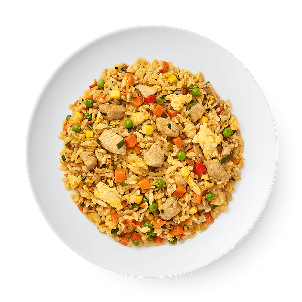 Рис с овощами и курицей Damdala