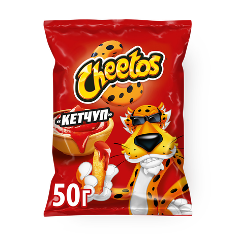 Снеки кукурузные Cheetos кетчуп