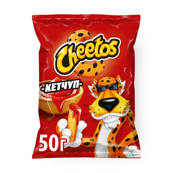 Снеки кукурузные Cheetos кетчуп