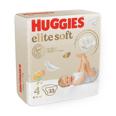 Подгузники Huggies Elite Soft 4