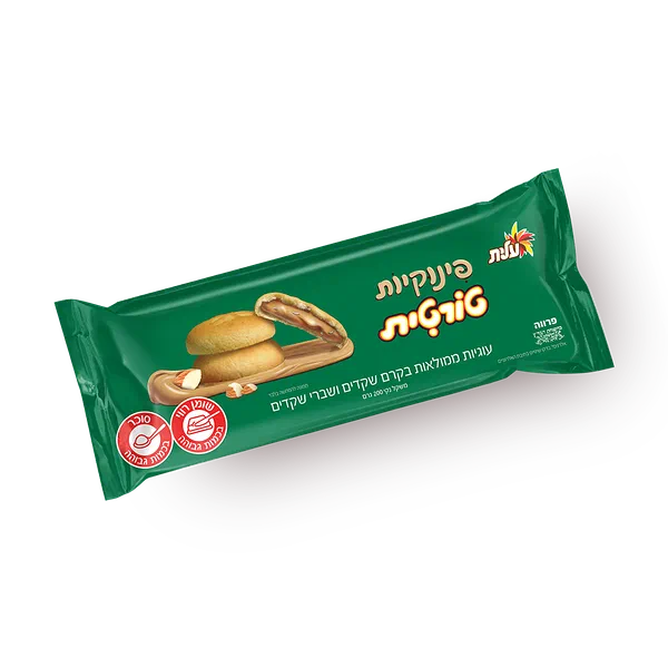 פינוקיות טורטית במילוי קרם שקדים