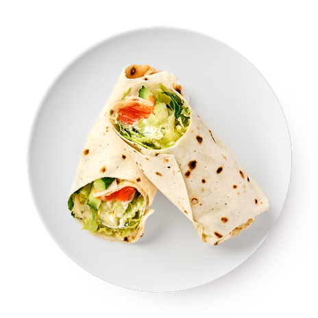 Ролл-салат с лососем «Сегодня»