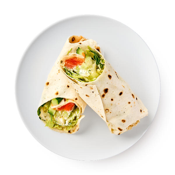 Ролл-салат с лососем «Сегодня»