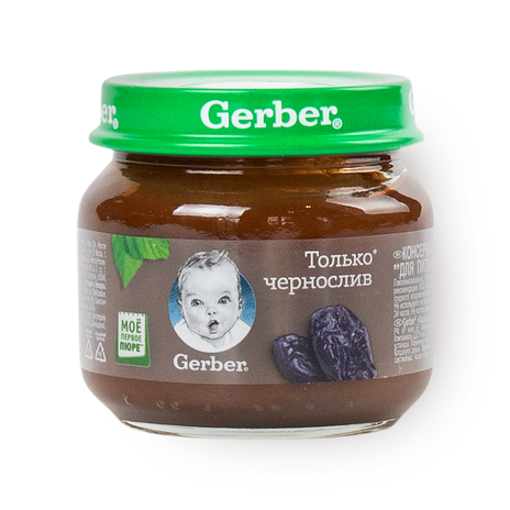 Пюре Gerber Только чернослив с 4 месяцев