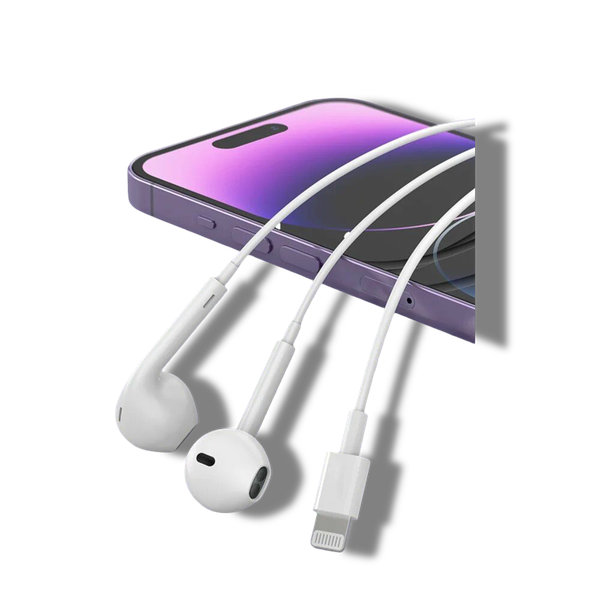 אוזניות חוט MEL310 lightning לבן MIR