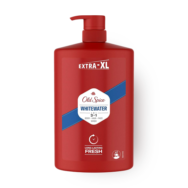 Гель для душа-шампунь 3 в 1 Old Spice Whitewater