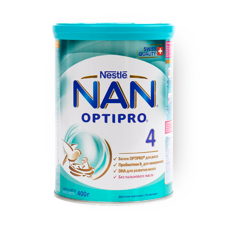 Смесь молочная сухая Nan Optipro Nestle 4 с 18 месяцев