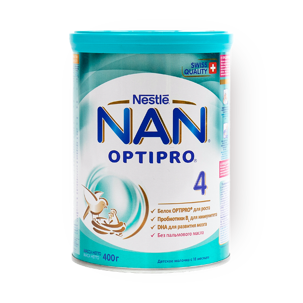 Смесь молочная сухая Nan Optipro Nestle 4 с 18 месяцев