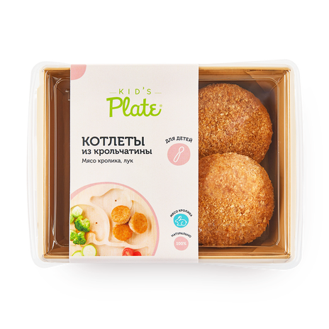 Котлеты из кролика Kid’s Plate замороженные