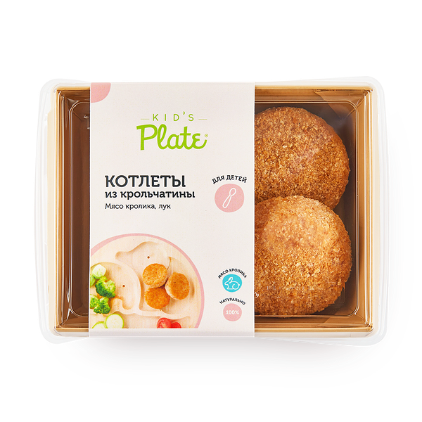Котлеты из кролика Kid’s Plate замороженные