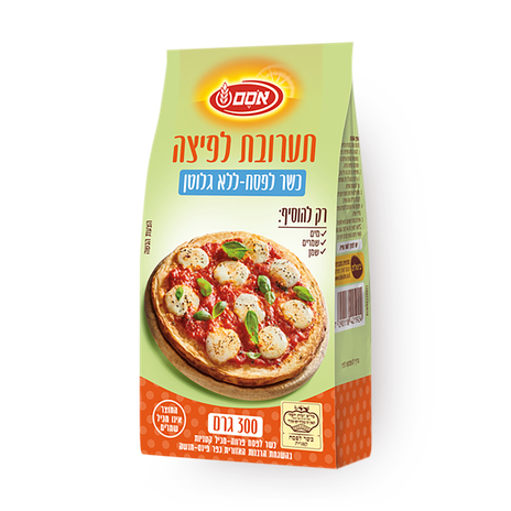 אסם תערובת לפיצה ופוקצ'ה ללא גלוטן