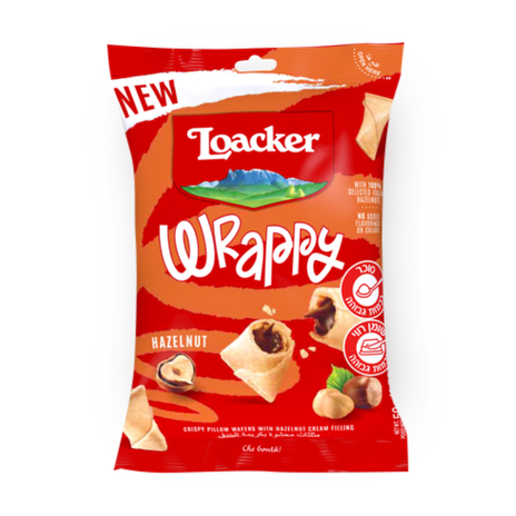 Loacker Wrappy Hezelnut