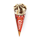 Popcorn and Salted Caramel Flavored Popcorn Cornetto ice cream cone
