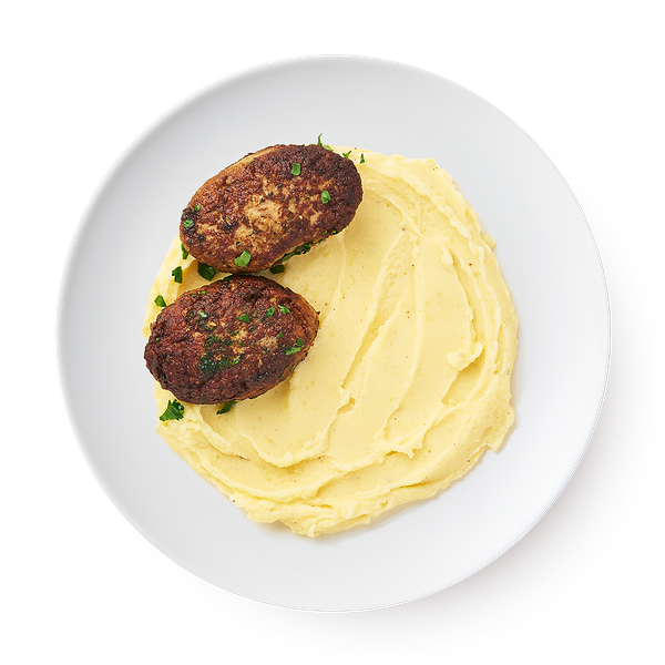 Котлеты куриные с пюре Damdala