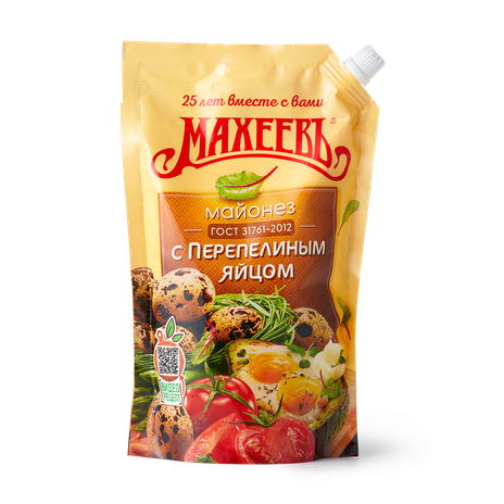 Майонез на перепелиных яйцах «Махеевъ»