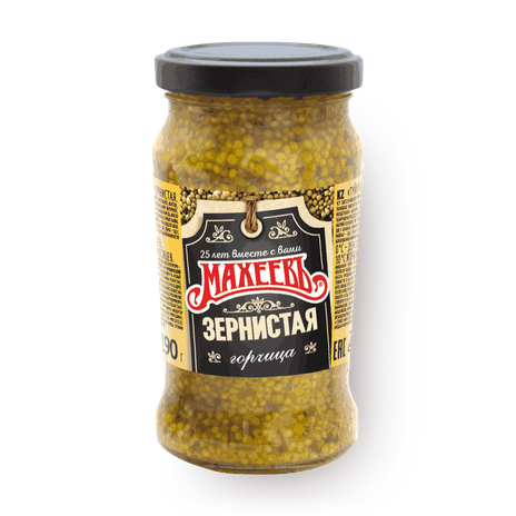 Горчица зернистая «Махеевъ»