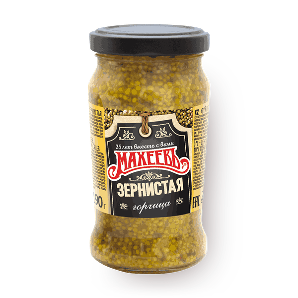 Горчица зернистая «Махеевъ»