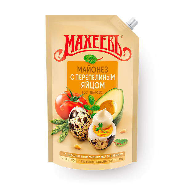 Майонез с перепелиным яйцом «Махеевъ» 50,5%