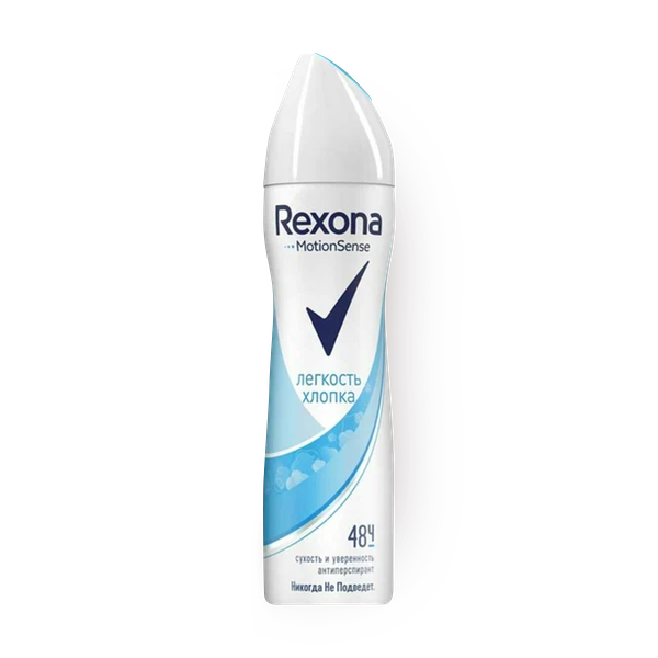 Дезодорант-антиперспирант Rexona Лёгкость хлопка спрей