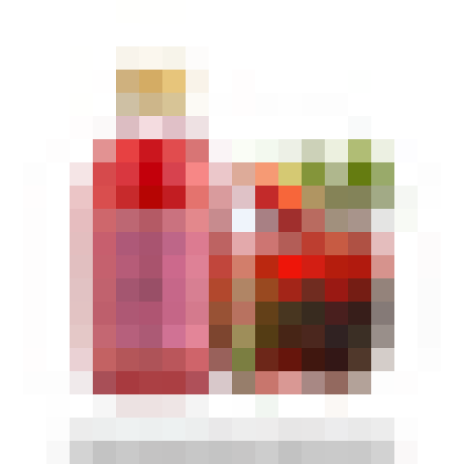 AMOR Strawberry & Banana cocktail