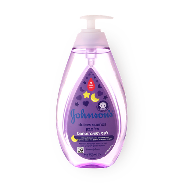 Johnson Baby Soap before bed