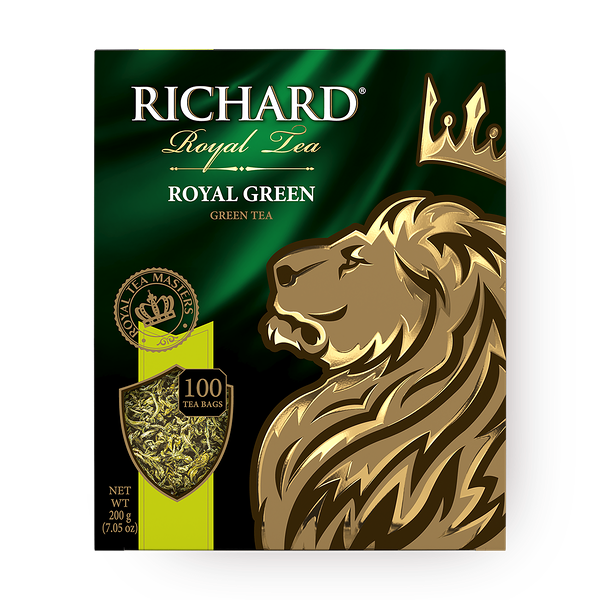 Чай зелёный Royal Green Richard в пакетиках