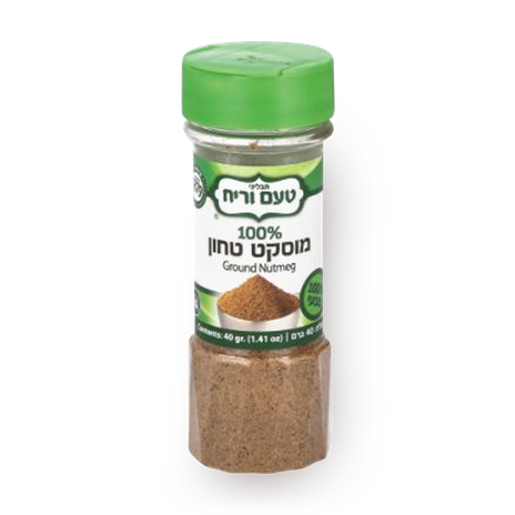 טעם וריח מוסקט טחון