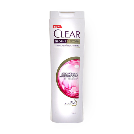 Шампунь против перхоти Clear для восстановления повреждённых и окрашенных волос