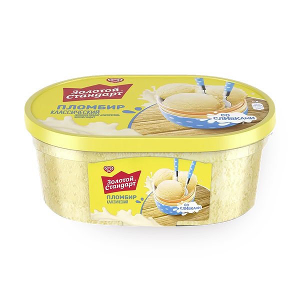 Мороженое «Инмарко» Золотой стандарт, пломбир классический