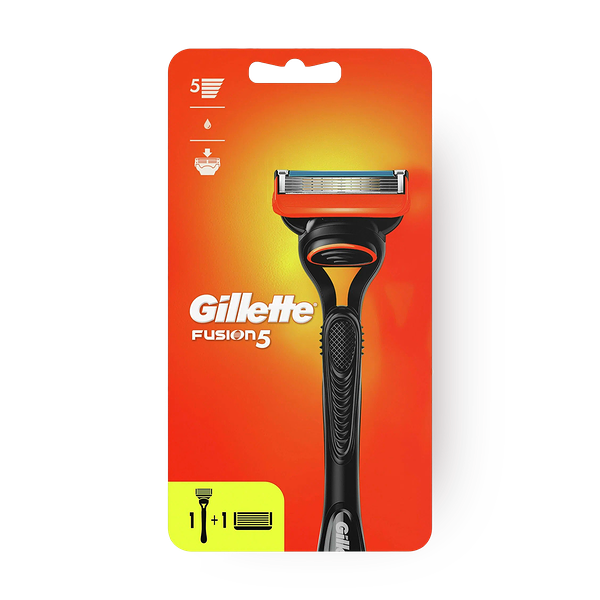 Станок бритвенный Gillette Fusion 5+2 кассеты