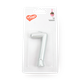 Candle number 7 - silver color