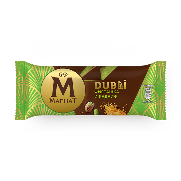 Мороженое Dubai «Магнат» Inmarko фисташка и кадаиф