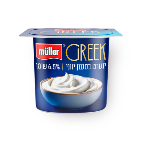 מולר יוגורט בסגנון יווני 6.5%