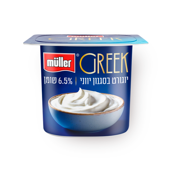 מולר יוגורט בסגנון יווני 6.5%