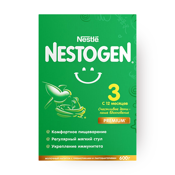 Смесь молочная сухая Nestogen 3 с 12 месяцев