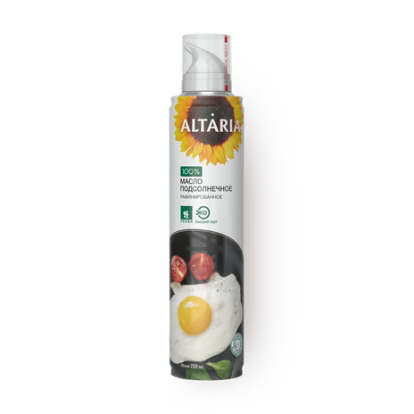 Масло подсолнечное Altaria рафинированное