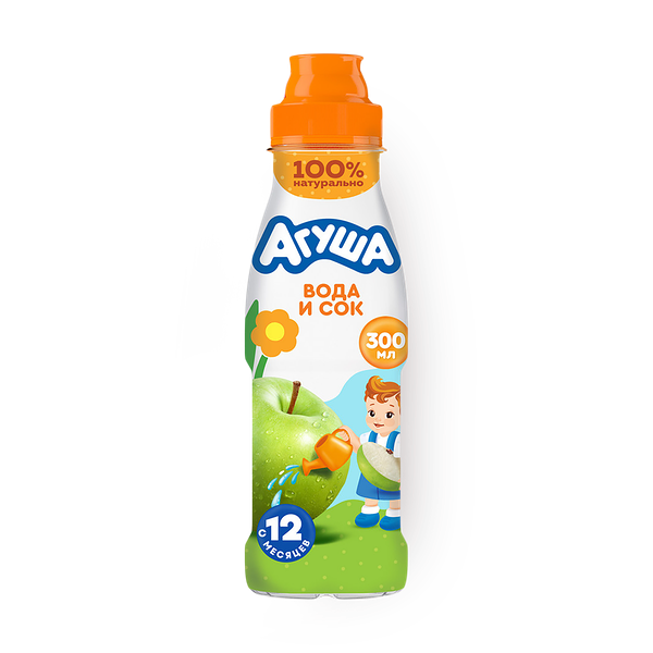 Сок детский «Агуша» яблоко с 12 месяцев