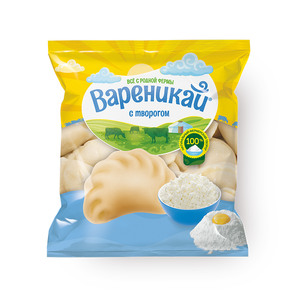 Вареники с творогом «Шин-лайн»