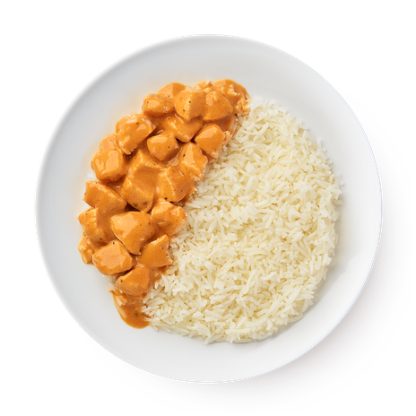 Курица в кисло-сладком соусе с рисом Mfood.kz