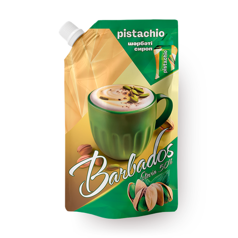 Сироп Barbados фисташка