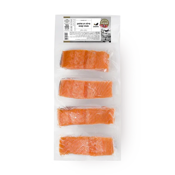 Salmon fillet dishes frozen