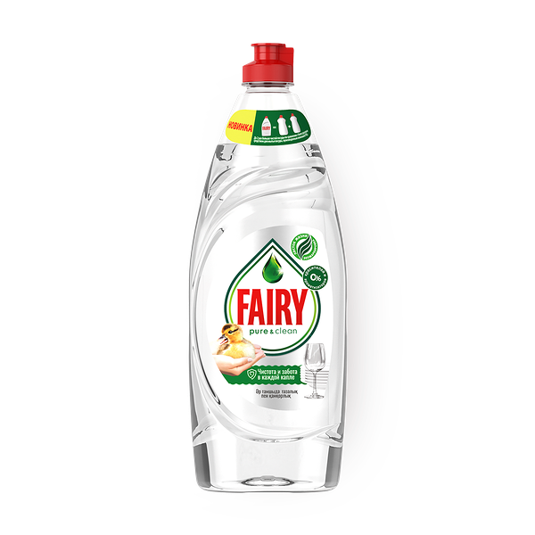 Средства для мытья посуды Fairy Pure &amp; Clean
